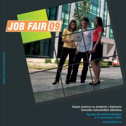 Sajam poslova za studente i diplomce tehniÄko-tehnoloÅ¡kih fakulteta "JobFair 09 - Kreiraj svoju buduÄnost!"