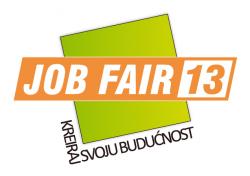 Sajam poslova "JobFair 13 - Kreiraj svoju budu&Auml;�nost!" 